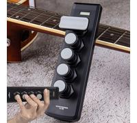 Tissting Esercitatore per Accordi Chitarra, Allenatore Portatile per Chitarra con Rinforzo Dita in ABS Silicone, Strumento Esercizi per Principianti e Professionisti Chitarristi