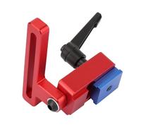 Tissting Ferma per Binario a T, Fermo Scorrevole in Lega di Alluminio con Arresto Oscillante per Mitra Accurata, Tipo 30 per T-Track Strumento di Precisione per Falegnameria Professionale e Hobby