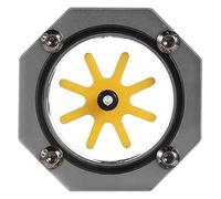 Tissting G1/4 Frequestro 'acqua in lega di alluminio in alluminio per il di raffreddamento per PC, dispositivo di monitoraggio a girante a 8 foglie con alloggiamento composito