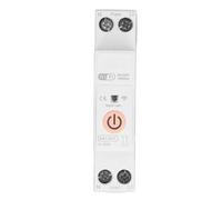 Tissting Interruttore Automatico WiFi Intelligente 2P 90-300V AC per Domotica Controllo Remoto - Interruttore Binario con Monitoraggio Consumo Storico 6 Mesi (63A)