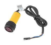 Tissting Interruttore fotoelettrico a infrarossi E18-D80NK, Sensore regolabile di rilevamento ostacoli 3-80 cm con tecnologia avanzata, LED indicatore per robot e linee di produzione