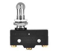 Tissting Interruttore Micro Limite Momentaneo, 1PC Argento Contatti Componente Elettrico per Controllo Automatico Sicurezza Apparecchiature Industriali (Al BM-1308)