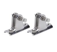 Tissting K&H 2 Pezzi Cerniere per Bimini Top in Acciaio Inossidabile 316 per Barche e RV - Cerniere Marine per Pontoni e Yacht con Design Curvo e Montaggio Semplice per Tubi da 7/8in