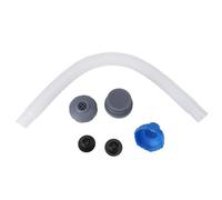 Tissting Kit Connessione Piscina - Set Completo con 6 Pezzi per Filtrazione e Pulizia Piscine Fuori Terra, Set Include Adattatore B, Tubo Skimmer, Griglia di Scarico e Tappi