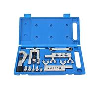 Tissting Kit Per Tubi Rame E Alluminio Con Strumento A Flare 45° - Set Professionale Per Idraulica E Hvac Con Tagliatubi E Chiave A Cricchetto