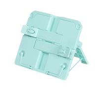 Tissting Leggio Libri Pieghevole per Bambini, ABS Blu 8.2x7.8x6.8 Pollici (20.8x19.8x17.3 cm) - Supporto per Lettura Portatile, Design Ergonomico, Facile da Riporre, Casa Scuola Ufficio Biblioteca