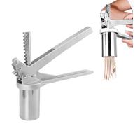 Tissting Macchina per Pasta, Torchio per Pasta 7 in 1 Macchina Pasta Fresca Passatelli Manuale Pasta Press Acciaio Inossidabile Noodle Maker