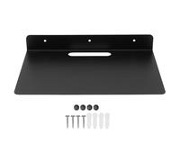 Tissting Mensola AV Galleggiante in Alluminio Spesso, Supporto Parete per Proiettore Decoder Router Telecamera, Scaffale per Apparecchi Elettronici