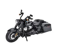 Tissting Modello di Motocicletta in Lega di Zinco, Simulazione Realistica 1:12 con Ruote in Gomma, Freni a Pedale, Decoro per Collezione,
