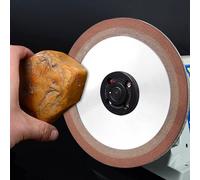 Tissting Mola Diamantata, Disco Rotondo Professionale in Resina 125x10x32x8mm per Lucidatura e Taglio di Precisione Acciaio al Tungsteno Materiali Duri per Smerigliatrice da Officina