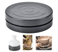 Tissting Piatto Girevole per Torte, Strumento di Scultura con Supporto Leggero, Diametro 17.8 cm, Plastica Durevole, per Pittura su Ceramica, Decorazione di Torte, Esposizione di Oggetti