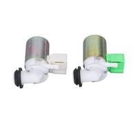 Tissting Pompa lavavetro WWPNS1GD 2, 2 pezzi compatibile con modelli Y60 1988-1994, pompa sostitutiva per pulizia parabrezza autoveicoli, veicoli commerciali, autobus e camion,