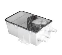 Tissting Pompa Sommossa Doccia 12V 750GPH, Drenaggio Automatico Multiuso Scatola Portuale per Imbarcazioni RV