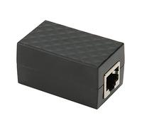 Tissting Protettore di Sovratensione Ethernet RJ45 Femmina POE Gigabit LAN CAT5 CAT6, Plug and Play Protezione Fulmini per Router, Antenna Esterna, Workstation Rete, Stampanti
