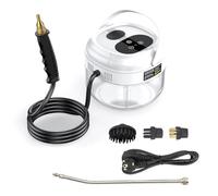 Tissting Pulitore A Vapore Portatile 1500ml - Per Cucina E Auto Con Riscaldamento Rapido, Per La Pulizia Profonda Di Fornelli Cappe E Interni Veicoli (Spina UE)
