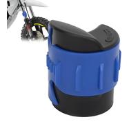 Tissting Pulitore Guarnizioni Forcella Moto, 6,6 x 5,5 cm Pulitore Stelo Forcelle Blu Plastica Livello Olio Ammortizzatore Riparazione per 45-55mm Forcelle Anteriori Dirt Bike