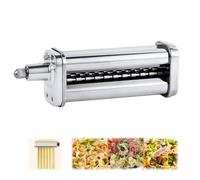 Tissting Rullo per Sfoglia Spaghetti, Rullo Regolabile in Acciaio Inossidabile per Macchina per Pasta, Accessorio per Tagliatelle e Fettuccine, con Tutte le Macchine per Pasta per Cucina Casalinga