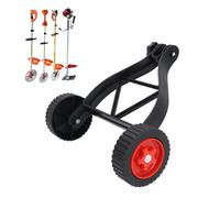 Tissting Ruota di Supporto per Tosaerba Ruota di Supporto Regolabile per Tagliaerba Attacco per Ruota Giardinaggio Ruote Wacker per Tosaerba 23-28 mm Tubi Albero Ruota Ausiliaria Per Tosaerba Ruotas