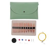 Tissting Set Ferri Circolari Intercambiabili 13 Paia 3-10mm con Cavi | Set Completo Per Progetti Creativi