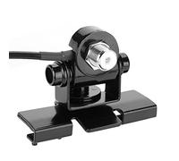 Tissting Supporto per radio mobile auto, Supporto universale RB-400 con cavo PL259 5 m in acciaio inossidabile per portellone bagagliaio, Base stabile per viaggi escursioni avventure