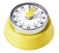 Tissting Timer Magnetico da Cucina, Timer Meccanico Conto alla Rovescia con Magnete 60 Minuti in Acciaio Inossidabile ABS per Cucina, Palestra, Ufficio