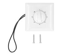 Tissting Timer Meccanico Interruttore, Timer Intelligente Manuale 120 Minuti in Plastica e Rame per Casa e Fabbrica Controllo Dispositivi Elettrici, Gestione Elettrica Semplice e Risparmio Energetico