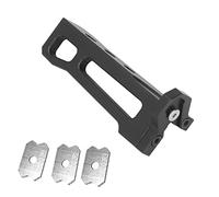 Tissting Trimmer Manuale per Bordi Legno Alluminio, 3 Lame Tungsteno Design Ergonomico Mini Dimensioni Portatile per Piallatura Bordi Mobili e Tavole