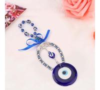Tissting Turc Blue Eye incrusté Pendant, Turc Blue Evil Eye Blessing Amulet Muslim Home Protection Evil Eye Protection Fashionable Home Decor
