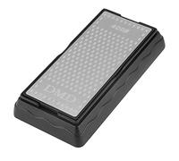 Tissting Whetstone Grindstone Sharpening Stone Diamond, 400 e 1000 grit per affilatura grezza e fine, base in silicone antiscivolo, design foro ovale per trucioli metallici, per co