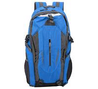 Tissting Zaino Impermeabile 40L per Escursionismo, Zaino da Trekking con Spallaggi Regolabili, Design Ergonomico S-Curva, Multi Tasche e Schienale Aermesh per Arrampicata, Campeggi (Blu)