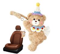 Tissue Box Holder, Soft Plush Bear Decorative for Napkin Holder, 18x43cm