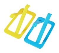 Tissue Box Stretcher - 2-Piece Spring Support Set, Strong Flexible Design, Durablee, Random Color Finish, Easy Mounting, Resilient Construction | Long-Lasting Use Multi-Location