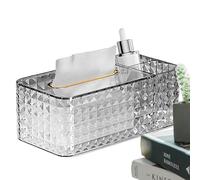 Tissue Case, Porta tovaglioli in tessuto con grande capacità, elegante dispenser per tovaglioli, organizer da scrivania per piano di lavoro VaLity, tavolo