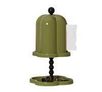 Tissue Holder - Bathroom Tree Shaped Tissue Holder | Household Retro Paper Box with Sealing Cover | Double Layer Suitable for Home, and Hotel