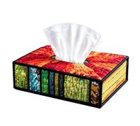 Tissue Holder Box Diy Kit - Book Style Napkin Dispenser Case | Diy Patch Work Facial Paper Organizer, Handmade Home Accessory Craft Kit for Women Adults Beginner Night Stands Bathrooms