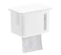 Tissue Holder For Bathroom - Shelf Storage Dispenser Organizer No Drilling Home RV Restroom| Toilet Paper Mount | Waterproof Dispenser Shelf Storage Container No Drilling For Kitchen Restroom RV Home