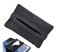 Tissue Holder For Car Magnetic Elegant Storage Organizer With Zipper | Back Seat Tissue Box For SUV RV Sedan Daily Commuting Family Outings Long-Distance Driving