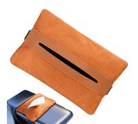 Tissue Holder For Car Magnetic Elegant Storage Organizer With Zipper | Back Seat Tissue Box For SUV RV Sedan Daily Commuting Family Outings Long-Distance Driving