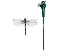Tisujune Repellente Per Mosche Esterno Per Patio | Dissuasore A Forma Di Libellula Con Supporti Ad Energia Solare,Pali Per Controllo Falene Resistente Agli Agenti Atmosferici Per Prati E Percorsi