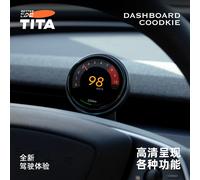 Tita Per Tesla Modello 3 2021-2025 Modalità Y Tachimetro Cluster Wireless Con Caricatore Wireless Monitor OLED Cruscotto HUD Modifica