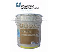 TITALINA IDROPITTURA MURALE SUPERLAVABILE OPACA BIANCHISSIMA LT.14 SAMMARINESE