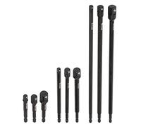 TITAN 12089 - Set di 9 adattatori per bussole e prolunga