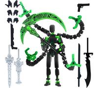 Titan 13 Action Figure - Robot mobile multi-snodato T13 stampato in 3D con articolazione completa, ideale per collezionisti, versioni Lucky 13, Nova 13 e Dummy 13