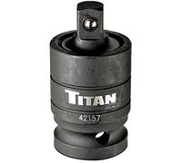 Titan 42157 1/2" To 3/8" Drive Locking Wobble Reducing Adapter