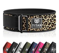 Titan Armour® Cintura autobloccante di alta qualità per sollevamento pesi | Cintura da palestra: crossfit, powerlifting, stacco da terra, sollevamento pesi olimpico, squat, cintura funzionale per