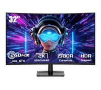 TITAN ARMY 260Hz 2K Monitor Gaming Curvo 32 Pollici, QHD 2560 * 1440p, 1ms GTG, 1500R VA Senza Cornice Schermo PC, G-Sync & FreeSync Computer Monitor, HDR, 124% sRGB, VESA, HDMI 2.1, DP 1.4, C32C1S