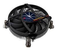 TITAN DC-155A915Z/RPW - Raffreddatore CPU in Rame (con Segnale tachos PWM, Design a Basso Profilo, Adatto per Intel Socket 1155, 1156)