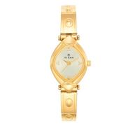 Titan Karishma Analog Champagne Dial Women's Watch - NE2417YM02