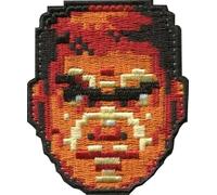 Titan One Europe - Doom Guy Face Pixel Game Toppa ricamata tattica
