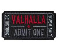 Titan One Europe Tactical Ticket To Valhalla Mad Max Vikings Patch Toppa Ricamato Tattica Militare